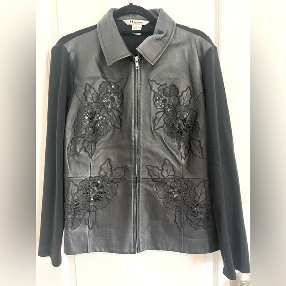 Nygard collection women’s leather jacket sz xl - Picture 1 of 7